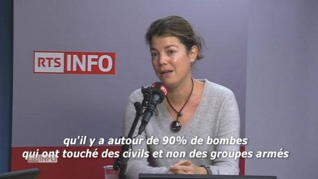 Manon Schick sur les bombardements en Syrie