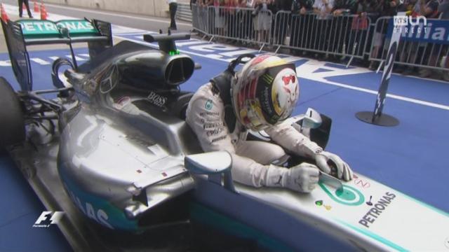 Victoire de Lewis Hamilton après un dernier tour très accroché!