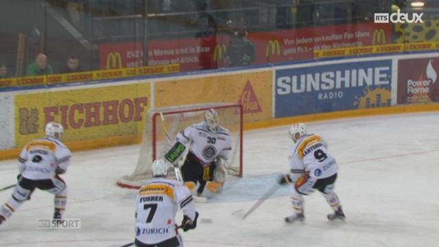 Hockey - Playoffs, Acte III des 1-4 de finales: Zoug - Lugano (2 - 5)