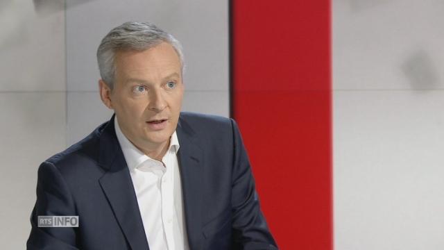 Bruno Le Maire: "J'invite Emmanuel Macron à s'occuper plutôt de l'économie"