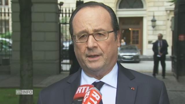 François Hollande: "c'est la liberté qui était visée"