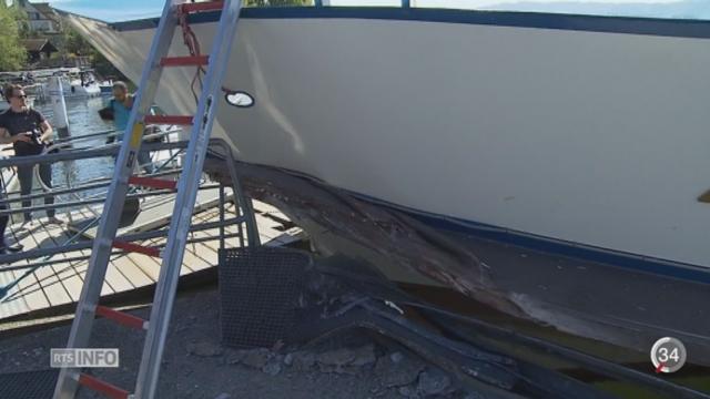 ZH: un bateau a heurté un débarcadère provoquant une dizaine de blessés