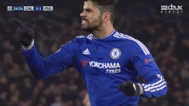1-8, Chelsea – Paris Saint-Germain (1-1): égalisation des Blues avec un but de Diego Costa
