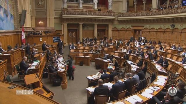 Le Conseil national souhaite limiter la hausse du budget pour les trois prochaines années