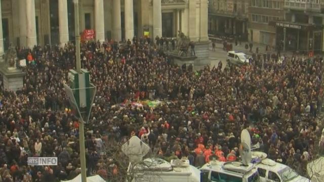 Une minute de silence observée en Belgique