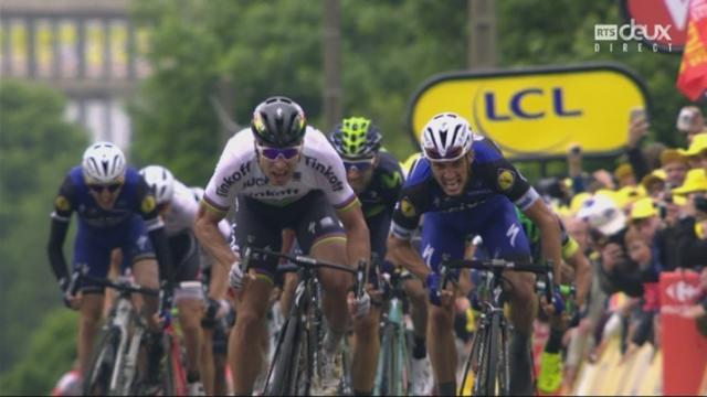 Tour de France, 2e étape: Peter Sagan s'impose au sprint devant Julian Alaphilippe et Alejandro Valverde