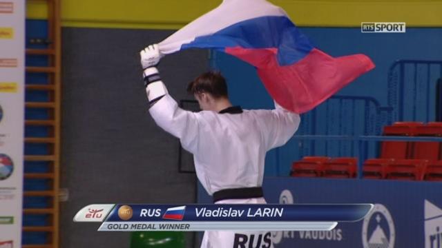 victoire de Vladislav Larin (RUS) des -87 kg