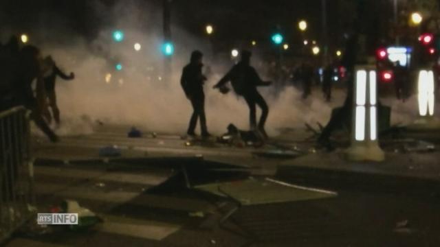 Violences à Paris en marge de la manifestation "Nuit debout"