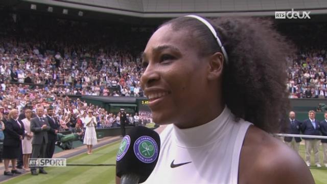 Tennis - Wimbledon: Serena Williams remporte le tournoi