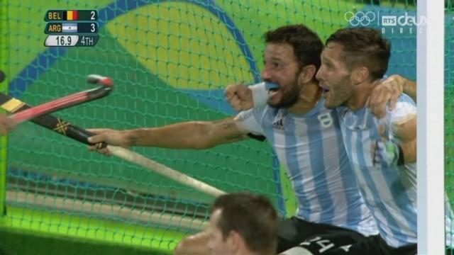 Hockey messieurs, finale : BEL-ARG (2-4): l’Argentine remporte l’or olympique face à la Belgique!