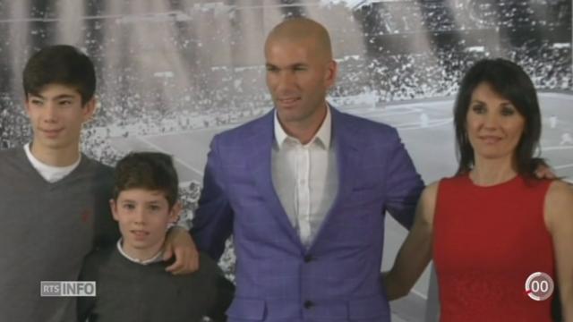 Zinedine Zidane a été nommé nouvel entraîneur du Real Madrid, le club le plus titré du monde