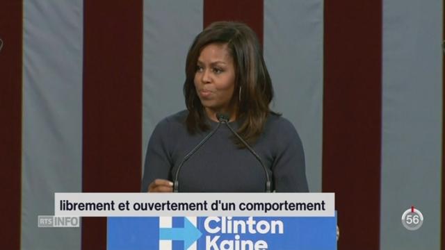 Etats-Unis: Michelle Obama a dit publiquement son écœurement face à l’attitude de Donald Trump