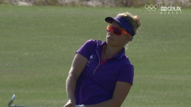 Golf, 1er tour dames: Fabienne In-Albon lance ses JO de belle manière