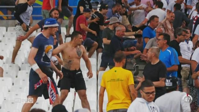 Les hooligans russes et anglais se sont affrontés à Marseille