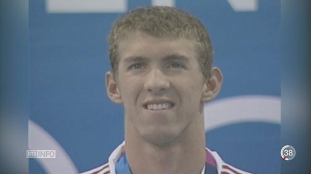 Rio 2016-Natation: Michael Phelps a décroché une quatrième médaille au 200m quatre nages
