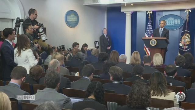 États-Unis: Barack Obama a tenu sa première conférence de presse depuis l'élection