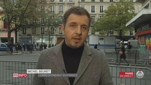Commémorations des attentats de Paris: le point avec Michel Beuret à Paris