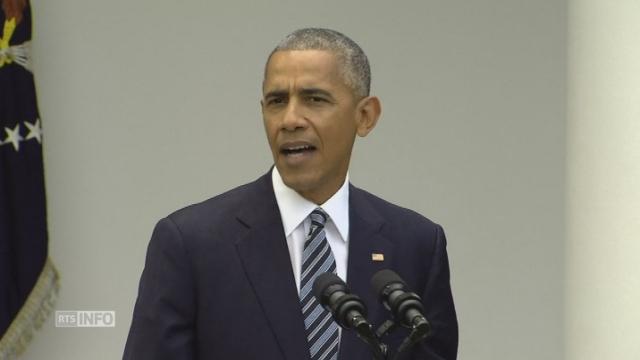 Barack Obama: "Nous assurer que la transition s'effectue dans les meilleures conditions"