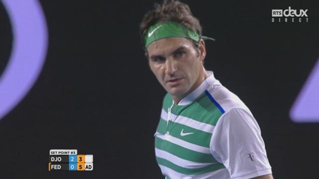 1-2 finale messieurs, Novak Djokovic (SRB) - Roger Federer (SUI) (6-1, 6-2, 3-6):