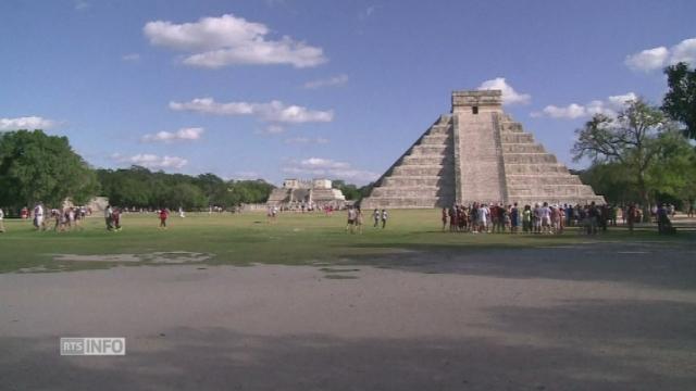 Une pyramide de Chichen Itza renferme deux pyramides