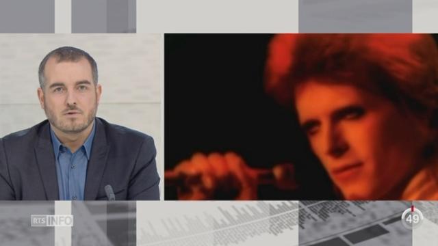 Décès de David Bowie: les précisions de Christophe Schenk