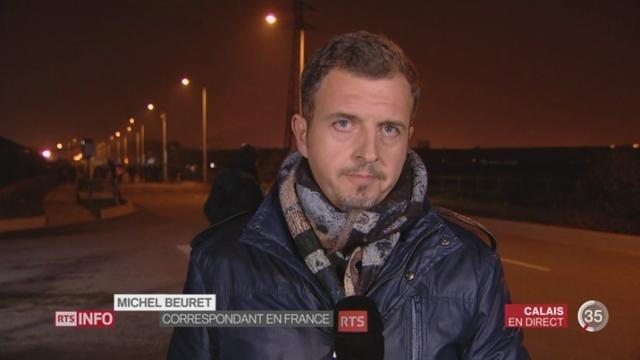 France - Evacuation de la "jungle" de Calais: le point sur place avec Michel Beurret