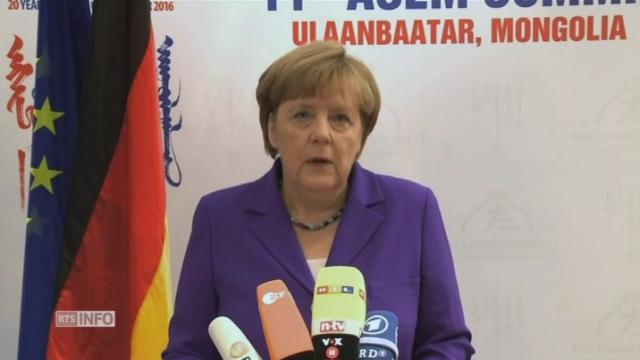 L'Allemagne "unie avec la France contre le terrorisme"