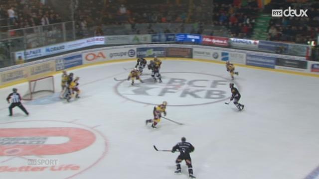 Hockey- Playoffs LNA: Fribourg remporte le 4ème match qui l'oppose à Genève (2-0) et revient à 3-1