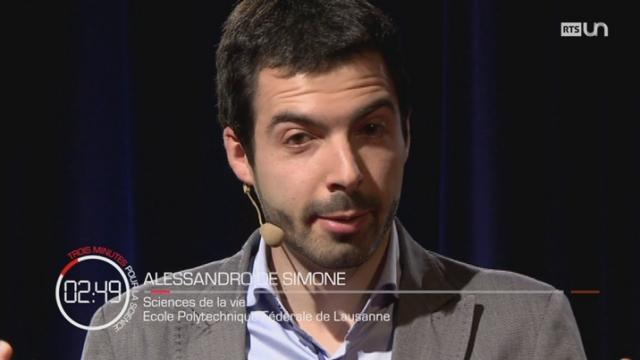 3 minutes pour la science :  Alessandro De SIMONE