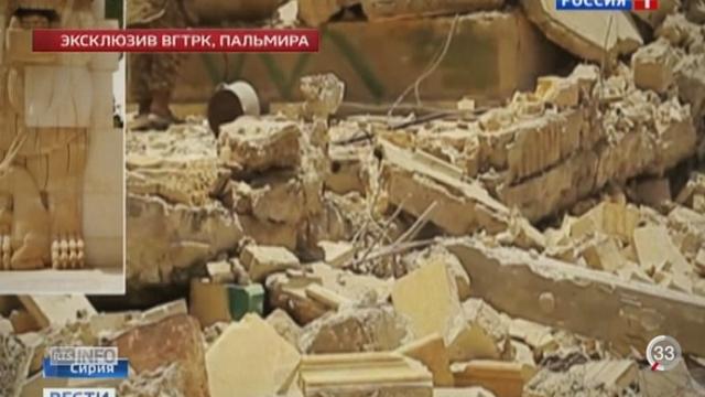 Malgré les déclarations optimistes de Damas, la cité antique de Palmyre a subi de nombreux dommages