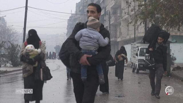 Syrie: un accord aurait été conclu pour une évacuation de civils et de combattants rebelles à Alep