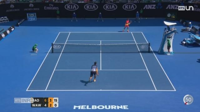 Tennis - Open d’Australie: Stan Wawrinka a été éliminé en 8es de finale par Milos Raonic