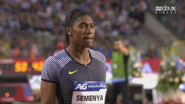 400m : la Jamaïcaine McPherson remporte le diamant et Caster Semenya (RSA) s’adjuge le dernier 400m de la saison