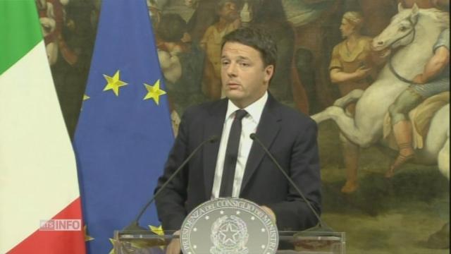 Matteo Renzi annonce sa démission