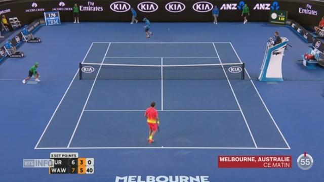 Tennis- Open d'Australie: Stan Wawrinka et Timea Bacsinszky ont tous deux remporté leur premier match à Melbourne