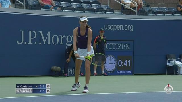 Tennis - US Open: Belinda Bencic a été éliminée au 3e tour