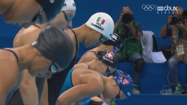 50 m papillon: Alexandra Touretski (SUI) termine 5e de sa série