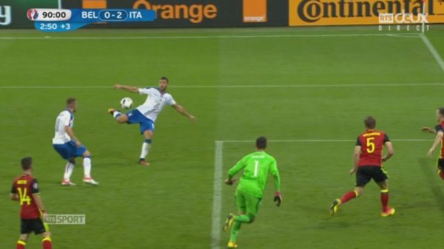 Gr.E, BEL-ITA (0-2): l'Italie tue le match avec un modèle de contre qui se termine par une volée surpuissante de Pellè
