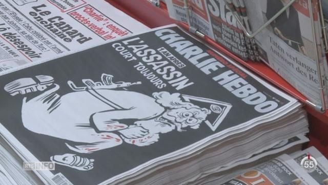 Le numéro spécial de Charlie Hebdo, un an après l’attaque contre sa rédaction, est dans les kiosques