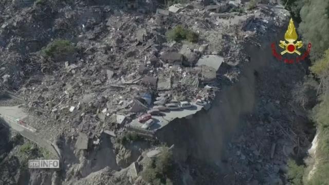 Dégâts causés par le séisme en Italie