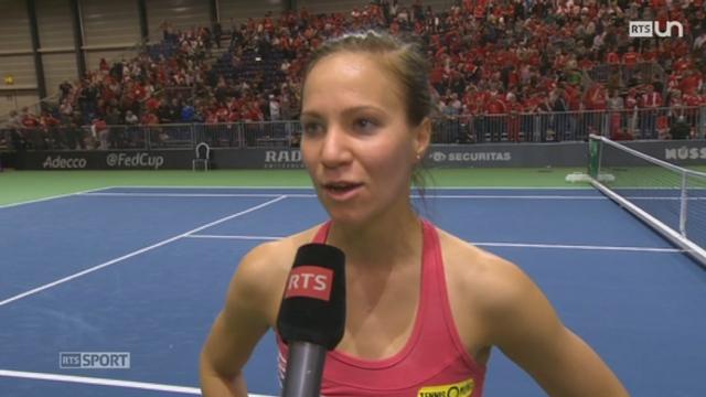 Tennis - Fed Cup: Viktorija Golubic est la révélation de cette demi-finale