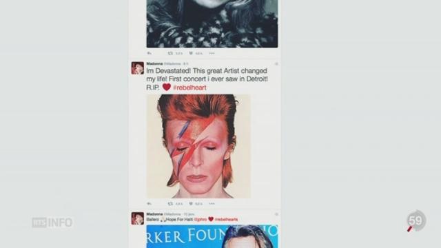 Les messages adressés à David Bowie affluent sur internet et dans le monde