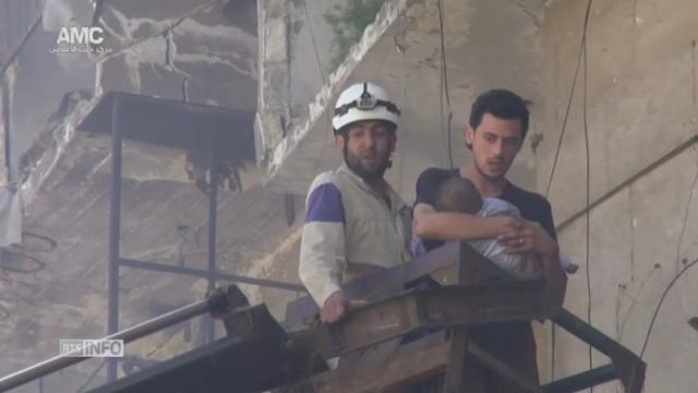 Bombardement du régime syrien sur Douma