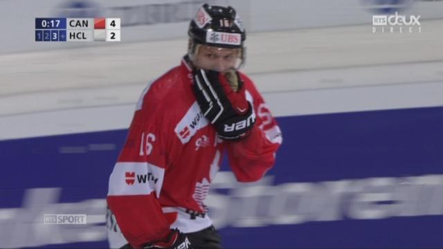 Team Canada - HC Lugano (5-2): Nick Spaling offre la victoire au Team Canada