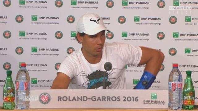 L’émotion de Rafael Nadal en conférence de presse après l’annonce de son forfait !