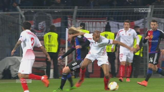 1-8, FC Bâle – FC Séville (0-0) : carton rouge pour Stevem N’Zonzi qui permet aux Bâlois de finir la rencontre en supériorité numérique