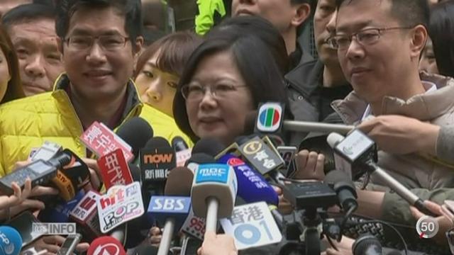 Taïwan: une femme est élue présidente