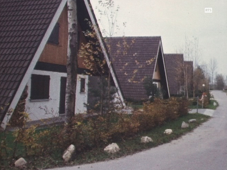 Les "Pointus" du centre de vacances de Cheybres, 1971. [RTS]