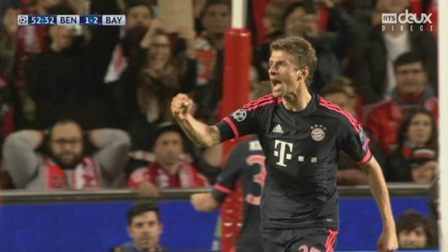 1-4, SL Benfica - Bayern Munich (1-2): Muller inscrit un 2e but pour le Bayern