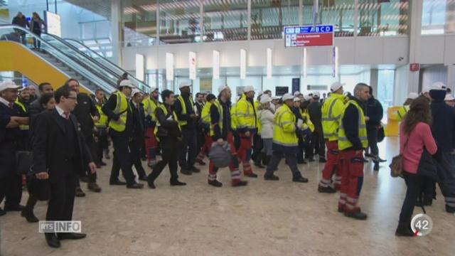 Le personnel de Swissport fera grève à l'aéroport de Genève pendant les Fêtes